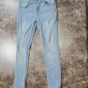 Stylish Kids Light Blue Ripped Jeans